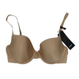 DKNY Litewear Spacer Solid Color Underwire Women's T-Shirt Bra NWT Glow Nude